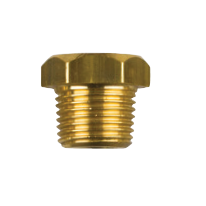 Caterpillar brass plug th. 1/2'' bspt