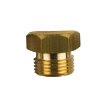 Caterpillar  brass plug th. 3/4''UNF