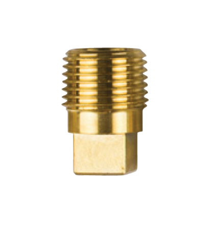 tappo 1/2" gas conico - 1/2" bspt