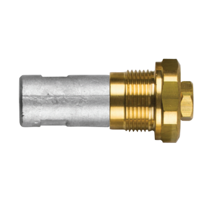 Isotta Fraschini anodo Ø14 L. 20mm M8 completo di tappo 18x1,5