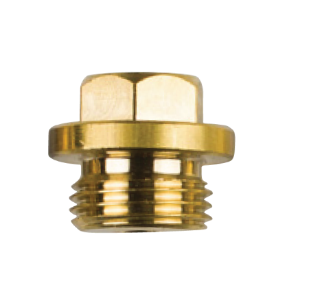 Scania Brass Plug th.1/2''GAS para Ánodo Lápiz