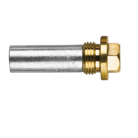 Scania Ánodo Lápiz Ø17 L. 45 Comp. With Brass Plug th.1/2'GAS