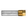 UNIVERSAL pencil anode Ø14 L.45 complete with brass plug th.1/2'' GAS