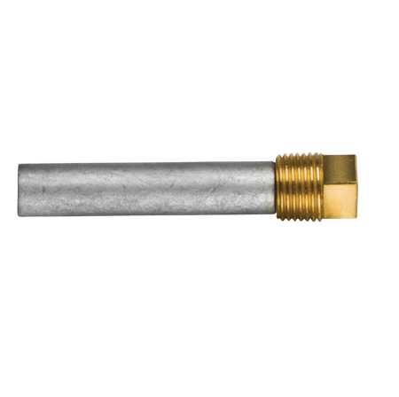 Universal Ánodo Lápiz Ø14 L. 71 Comp. With Brass Plug th.1/2'' GAS