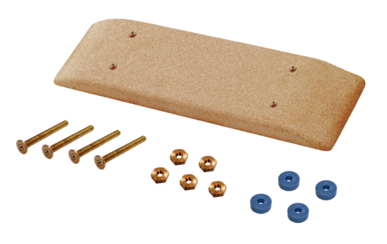 Ground plate  455*150mm h13