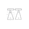 Triangle plates/ Piastra triangolare