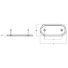 Rim drive propeller plates