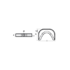 Selva Horseshoe anode - Placca curva per Motori Selva