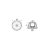 Kamewa large washer anode