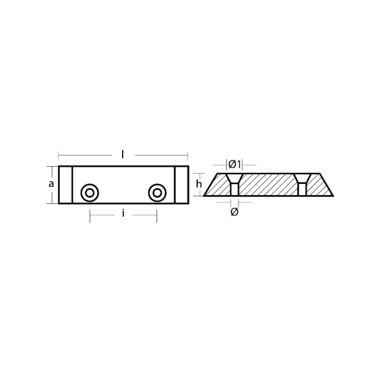Plate for Flaps SAIPEM H.C. 60