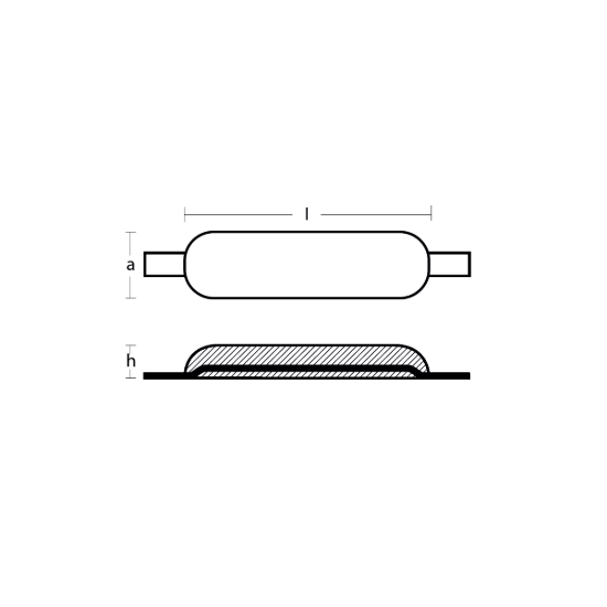 weld on anode 1,65kg