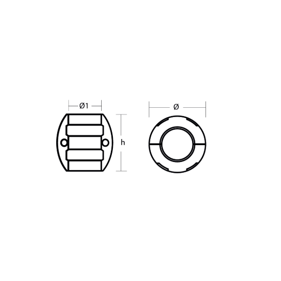 Standard Shaft anode Ø 48mm