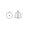 Varifold prop nut VF108/VF120 3 & 4 blades