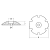 Thruster plate anodes