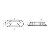 Johnson-Evinrude plate for engine - Anodo per fuoribordo Johnson - Evinrude