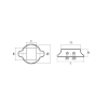 Lombardini Split Collar anode for saildrive - Collare Lombardini per Saildrive