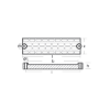Mercury Waffle bar - Piastra Mercury