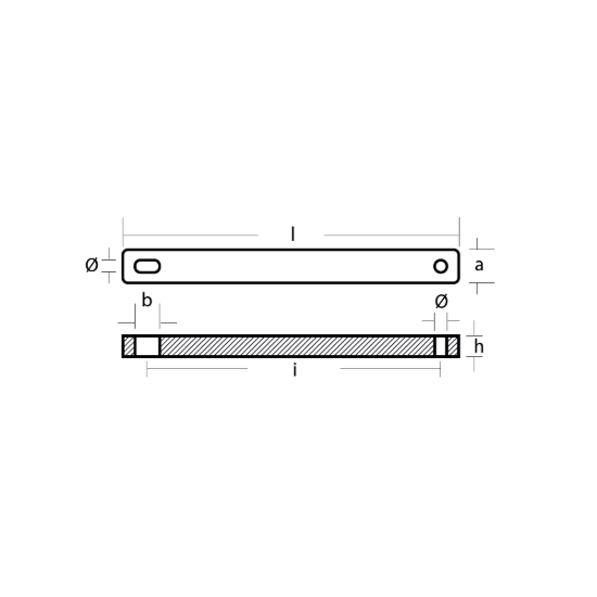 Mercury Outboard Bar anode - Barra Mercury per motori