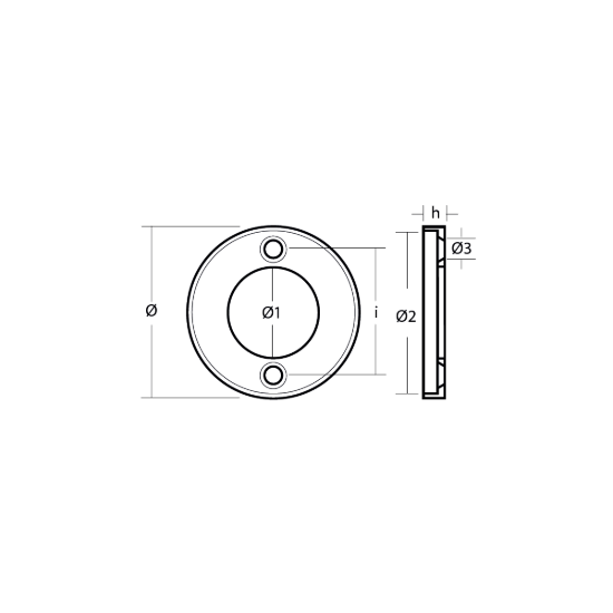 Volvo outdrive ring for engine 50 -  100