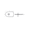 Yamaha lower casing anode - Placchetta per motori Yamaha