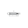 Yanmar pencil anode Ø40 L.40