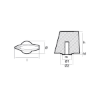 Yanmar trim tab anode - Pianna Yanmar