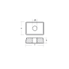 Mercury Small plate for trim tab - Piastrina per motori Mercury