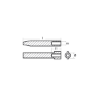 Yamaha Small anode for crankcase cylinder