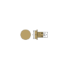 Scania  brass plug th.1/2''GAS  for pencil anode